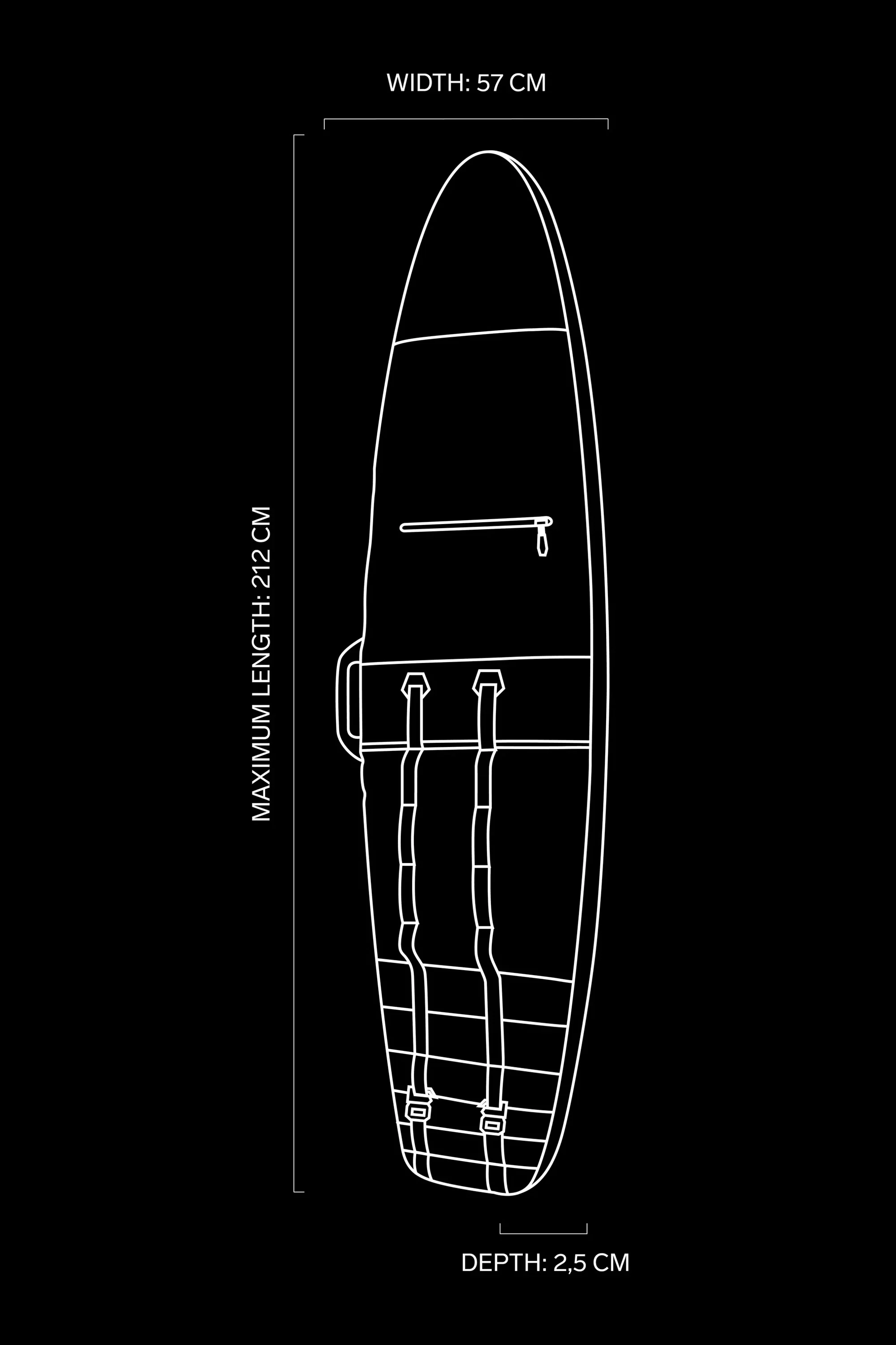 Db - THE SHELTER BOARD BAG 5’3” to 6’4” - Image 7